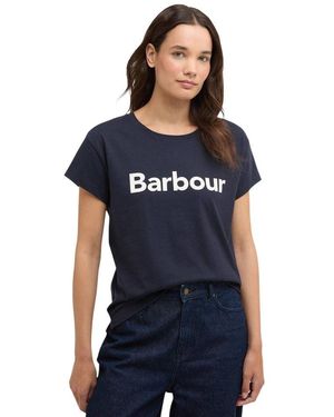 Barbour Blue Cotton T