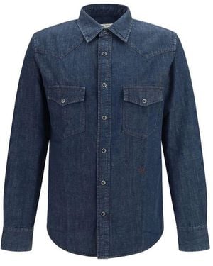 Jacob Cohen Blue Denim Shirt