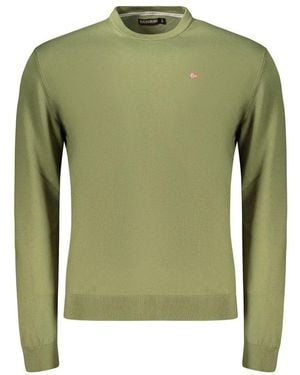 Napapijri Green Cotton Men's Sweater