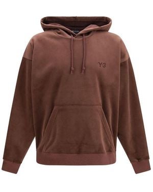 Y-3 Recycled Polyester Sweatshirt - Brown