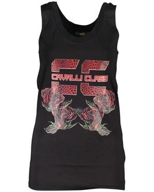 Roberto Cavalli Cotton Top - Black