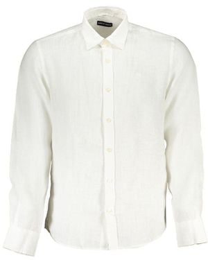 North Sails Bianco Lino Mens Shirt - White
