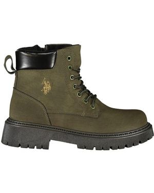 U.S. POLO ASSN. Green Polyurethane 's Boot