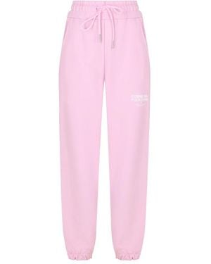 Comme Des Fuckdown Pink Cotton Jeans & Pant