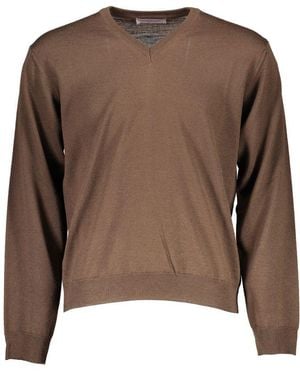 Romeo Gigli Wool Jumper - Brown