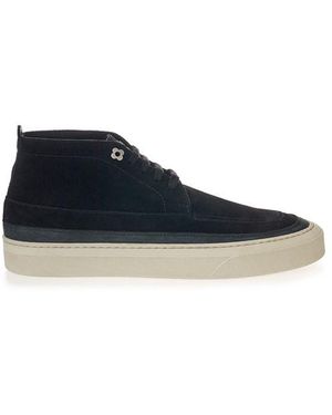 Lardini Suede Trainer - Blue