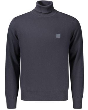 BOSS Cotton Jumper - Blue
