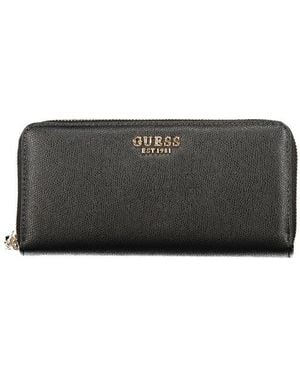 Guess Nero Polyurethane 's Wallet - Black