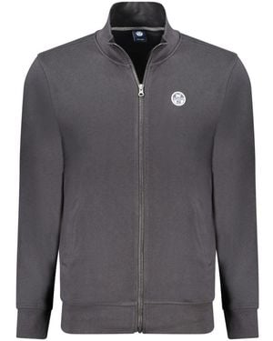 North Sails Black Cotton Men's Sweatshirt - Grey