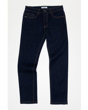 Bikkembergs Bicolour Cotton Jeans Denim - Blue