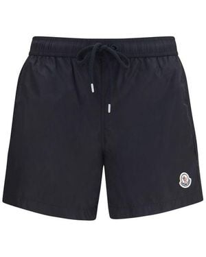 Moncler Black Polyamide Sportswear - Blue