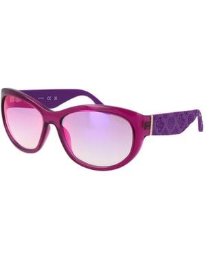 Guess Purple Sunglasses