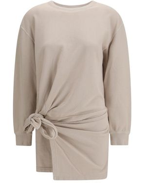 Isabel Marant Cotton Casual Dress - Natural