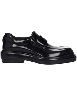 Prada Black Leather Slip