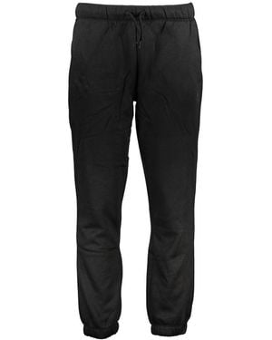 Gianmarco Venturi Nero Polyester Men's Track Pant - Black