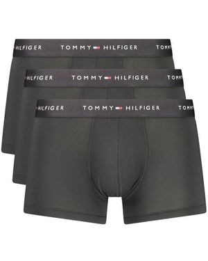 Tommy Hilfiger Black Polyester Men's Boxer - Grey