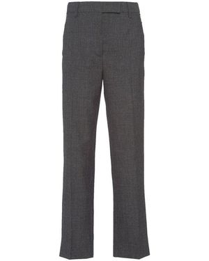Prada Wool Trousers - Grey