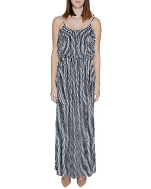 ONLY Black Viscose Dress - Grey