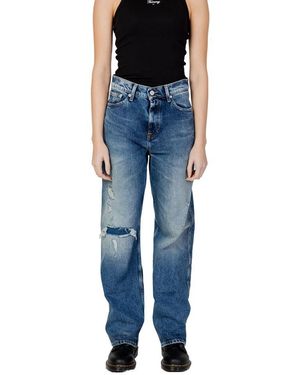 Tommy Hilfiger Blue Recycled Cotton Jeans & Pant