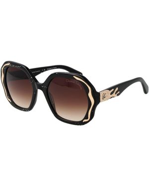 Christian Lacroix Black Sunglasses - Brown
