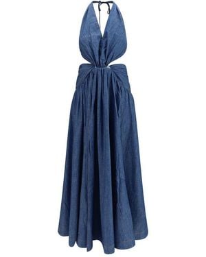 Zimmermann Cotton Casual Dress - Blue