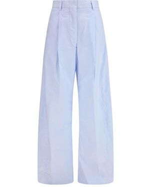 THE LATEST Blue Cotton Jumpsuit