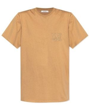 Max Mara Mango Logo - Natural
