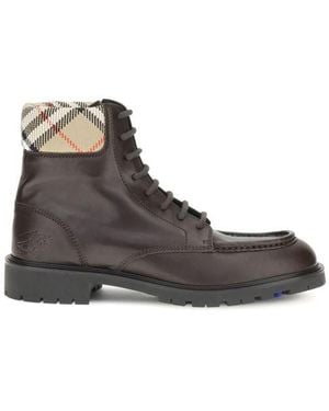 Burberry Rogue Amphibious Ankle Boots - Brown