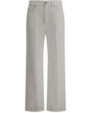 Brunello Cucinelli Straight Jeans - Grey