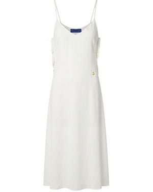 Trussardi White Polyester Dress