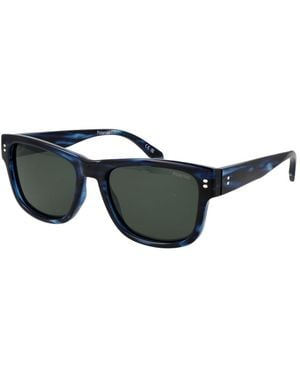 Polaroid Blue Recycled Polycarbonate Sunglasses