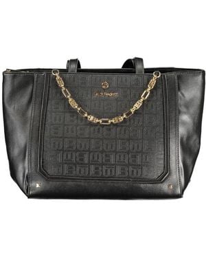 Laura Biagiotti Black Pvc Handbag