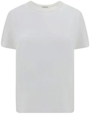 Brunello Cucinelli Monochrome T - White