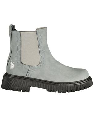 U.S. POLO ASSN. "grey Polyurethane 's Boot"