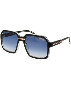Carrera Black Plastic Sunglasses - Blue