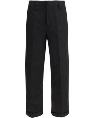 Golden Goose Cotton Chino Trousers - Black