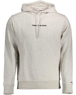 Tommy Hilfiger Grey Cotton Men Jumper