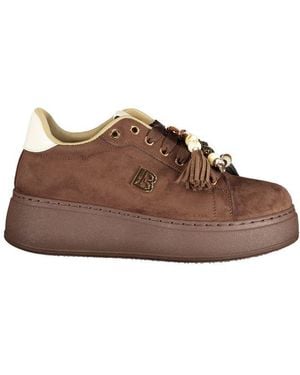 Laura Biagiotti Brown Polyurethane 's Sneaker