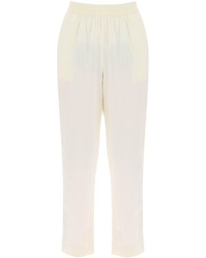 Skall Studio Pantaloni Edgar In Cotone Organico - White