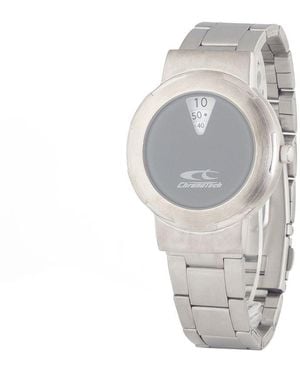 Chronotech Silver Steel Watch - Gray