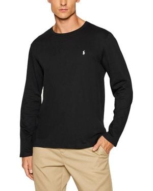 Ralph Lauren Black Cotton Long Sleeve T