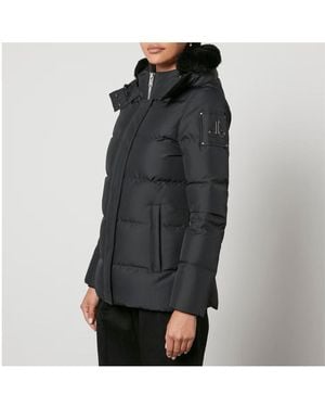 Moose Knuckles Black Polyester Jackets & Coat