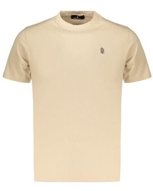 Marina Yachting Beige Cotton Men's T - Natural
