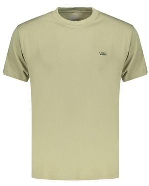 Vans Verde Cotton Men T - Green