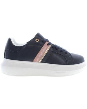 U.S. POLO ASSN. Blue Polyester Sneaker