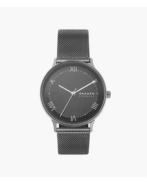 Skagen Grey Stainless Steel Dress Watch