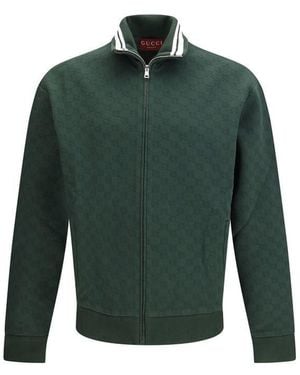 Gucci Bicolour Polyamide Shell Jacket - Green