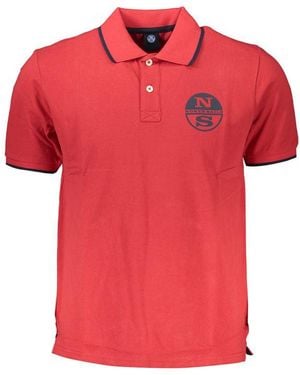 North Sails Cotton Polo Shirt - Red