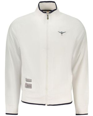 Accademia Militare Black Polyester Men's Jacket - White