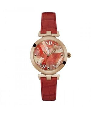 Gc Orange Leather Watch - Red